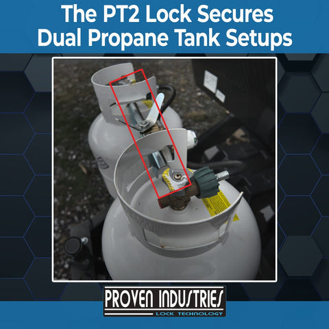 Dual Propane Tank Lock