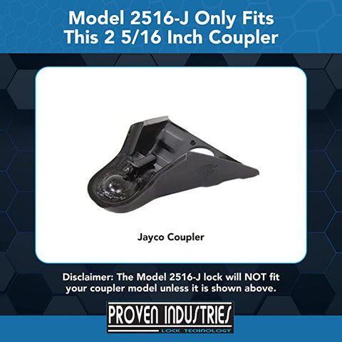 Model 2516-J (For 2 5/16" Jayco Travel Trailers)