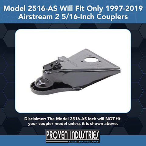 Model 2516-AS(For 2 5/16" Airstream Travel Trailers)