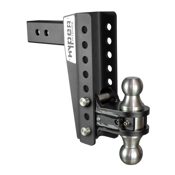 HHS250 2.5" Receiver Drop Hitch Hitches Proven Locks 7" 