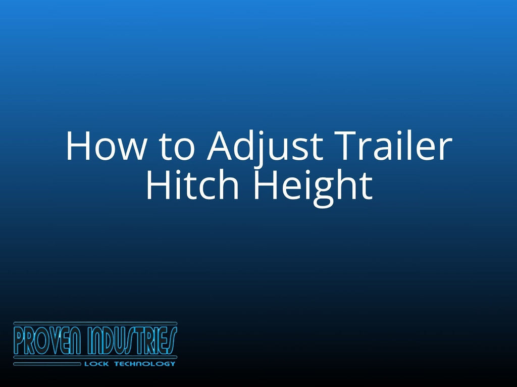 How to Adjust Trailer Hitch Height for a Level, Safe Tow
