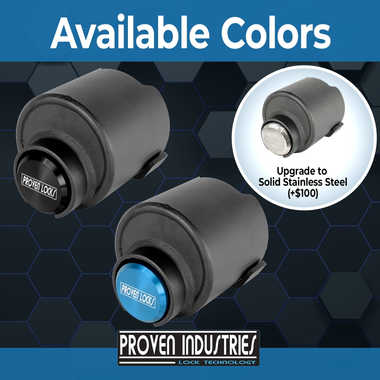 Model 2516 2 5/16'' Trailer Coupler Locks Proven Locks 