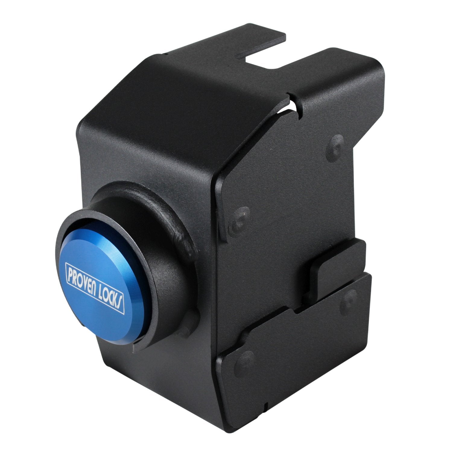 Model 2517-D 2 5/16'' Trailer Coupler Locks Proven Locks Blue (Billet 6061 Aluminum) Keyed Differently 