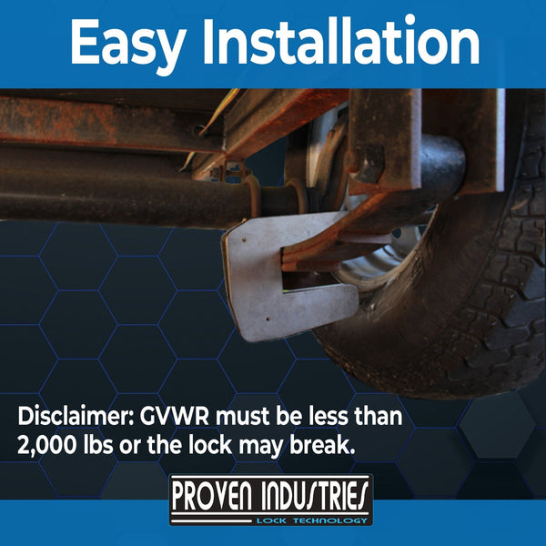 Wheel Lock Model WL-200 Proven Locks 