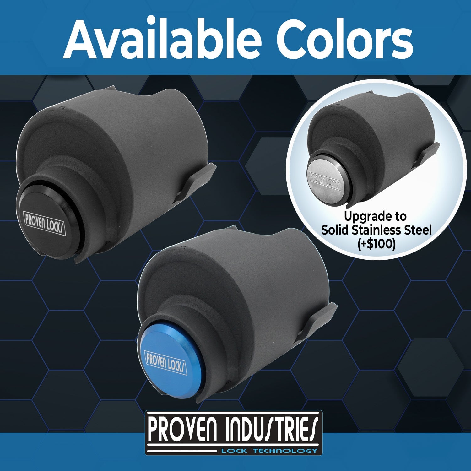 Model 2516-AS(For 2 5/16" Airstream Travel Trailers) 2 5/16'' Trailer Coupler Locks Proven Locks 