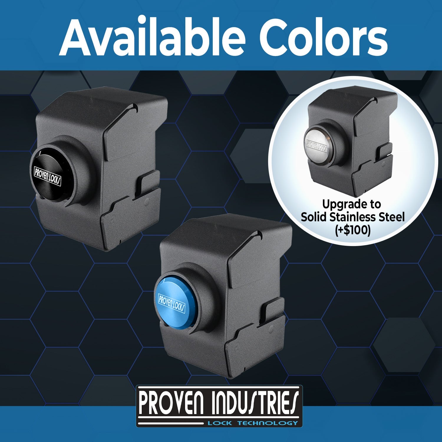 Model 2516-AS(For 2 5/16" Airstream Travel Trailers) 2 5/16'' Trailer Coupler Locks Proven Locks 