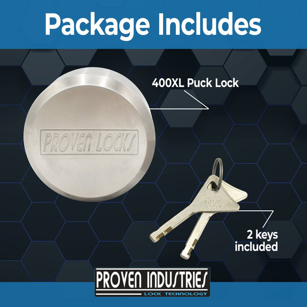 Model 400-SS Puck Locks Proven Locks 