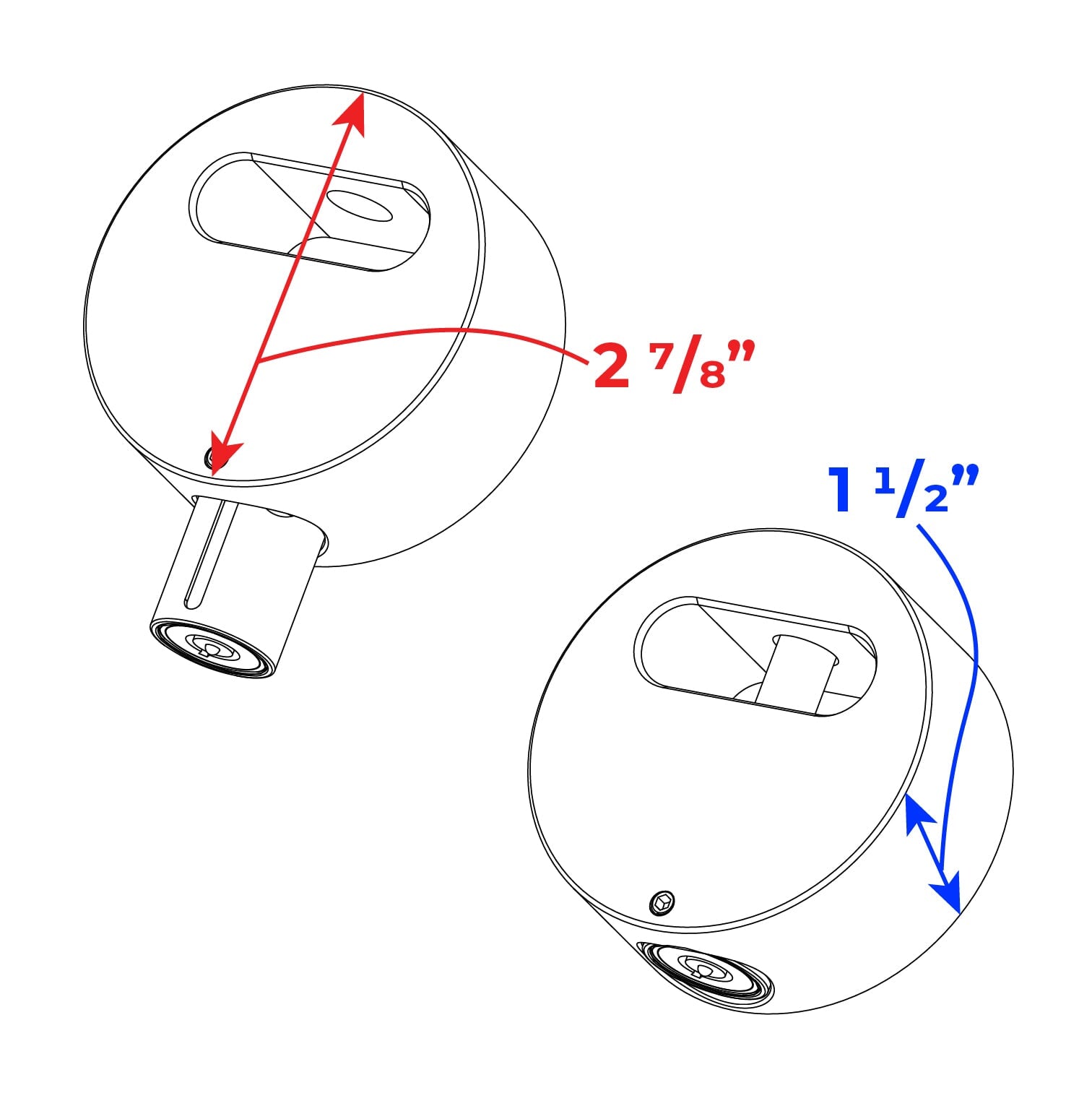 Model 400-SS Puck Locks Proven Locks 
