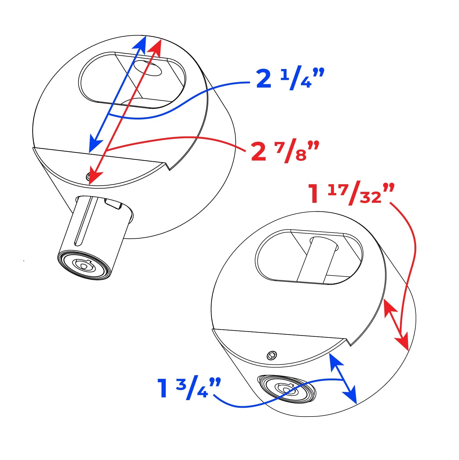 Model 400XL-SS Puck Locks Proven Locks 