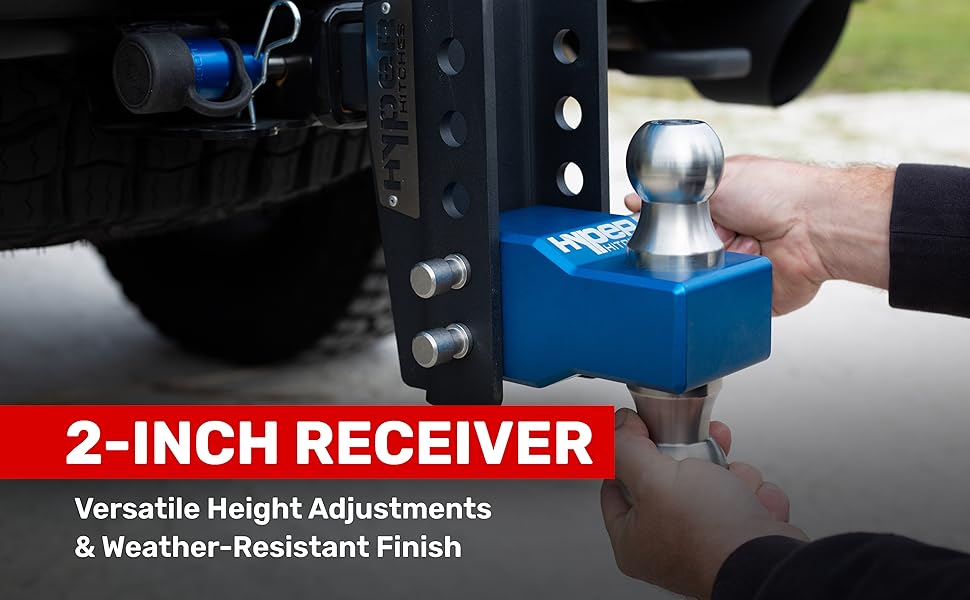 HHA300 2" Receiver Drop Hitch Hitches Proven Industries 