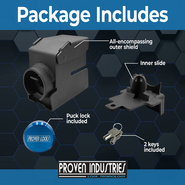 Model 2516-B 2 5/16'' Trailer Coupler Locks Proven Locks 