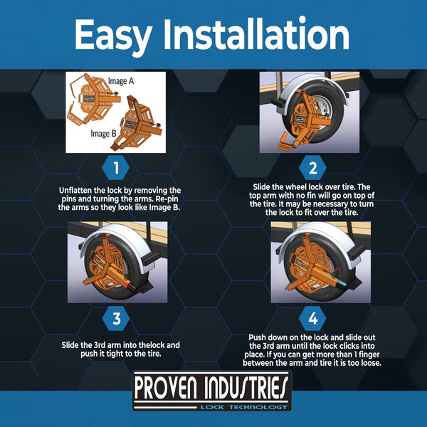 Wheel Boot WB-600 | Heavy-Duty Trailer | Proven – Proven Industries