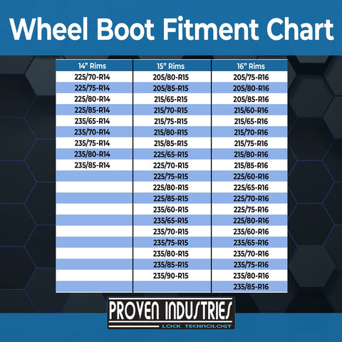 Universal Wheel Boot Model WB-600
