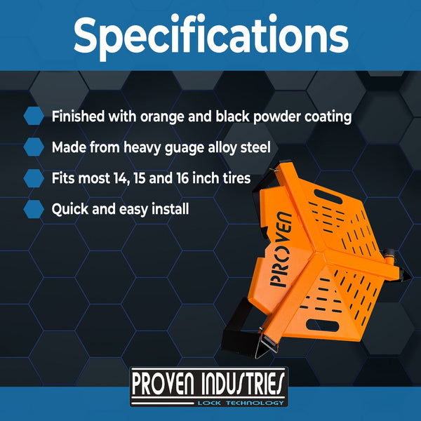 Wheel Boot WB-600 | Heavy-Duty Trailer | Proven – Proven Industries