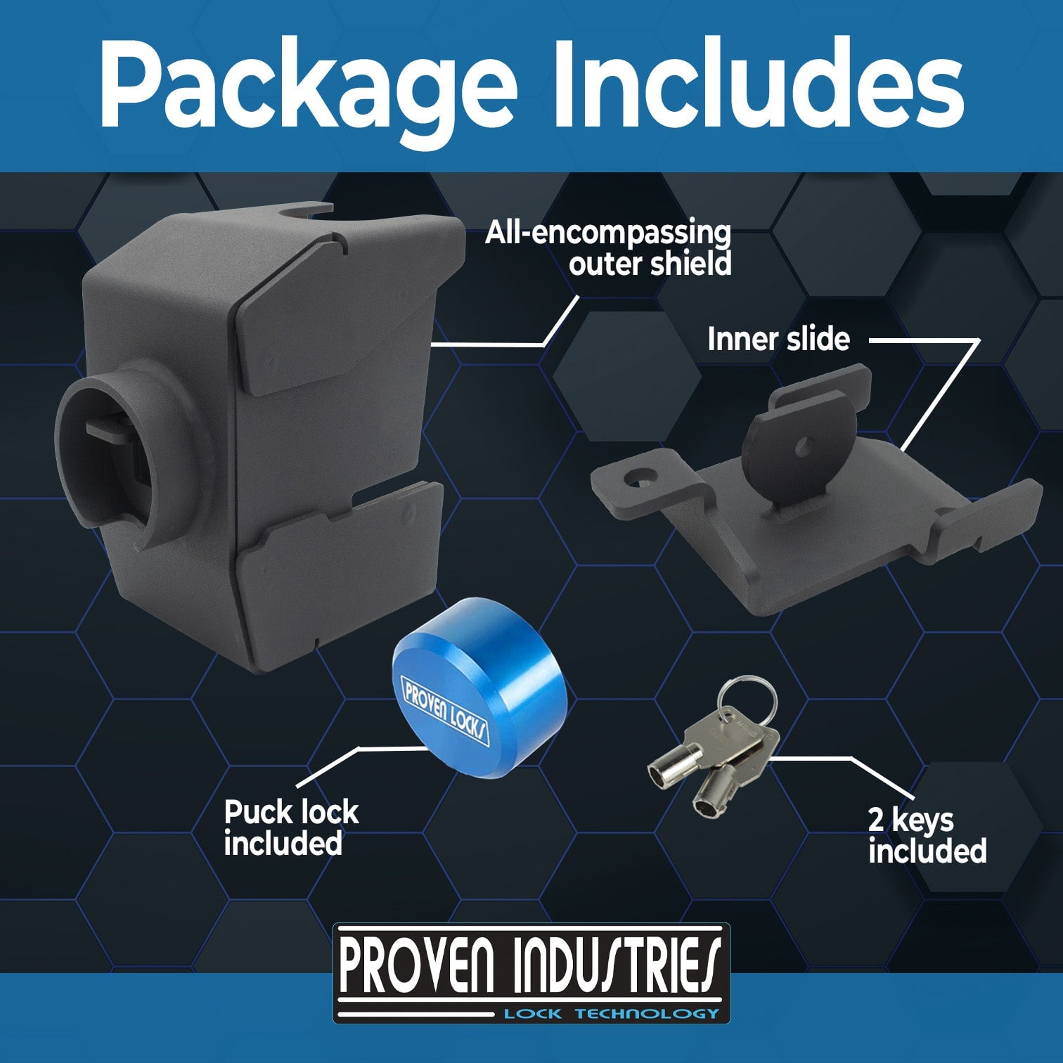 Model 2517-RT for 2-5/16"Ram Brand Coupler (with Twist Latch Handle) 2 5/16'' Trailer Coupler Locks Proven Locks 