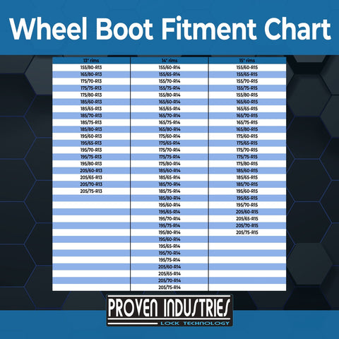 Universal Wheel Boot Model WB-600-2