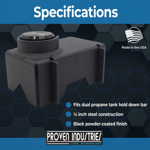 Dual Propane Tank Lock – Proven Industries