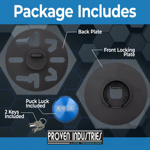Spare Tire Lock | Universal Fit | Proven Industries