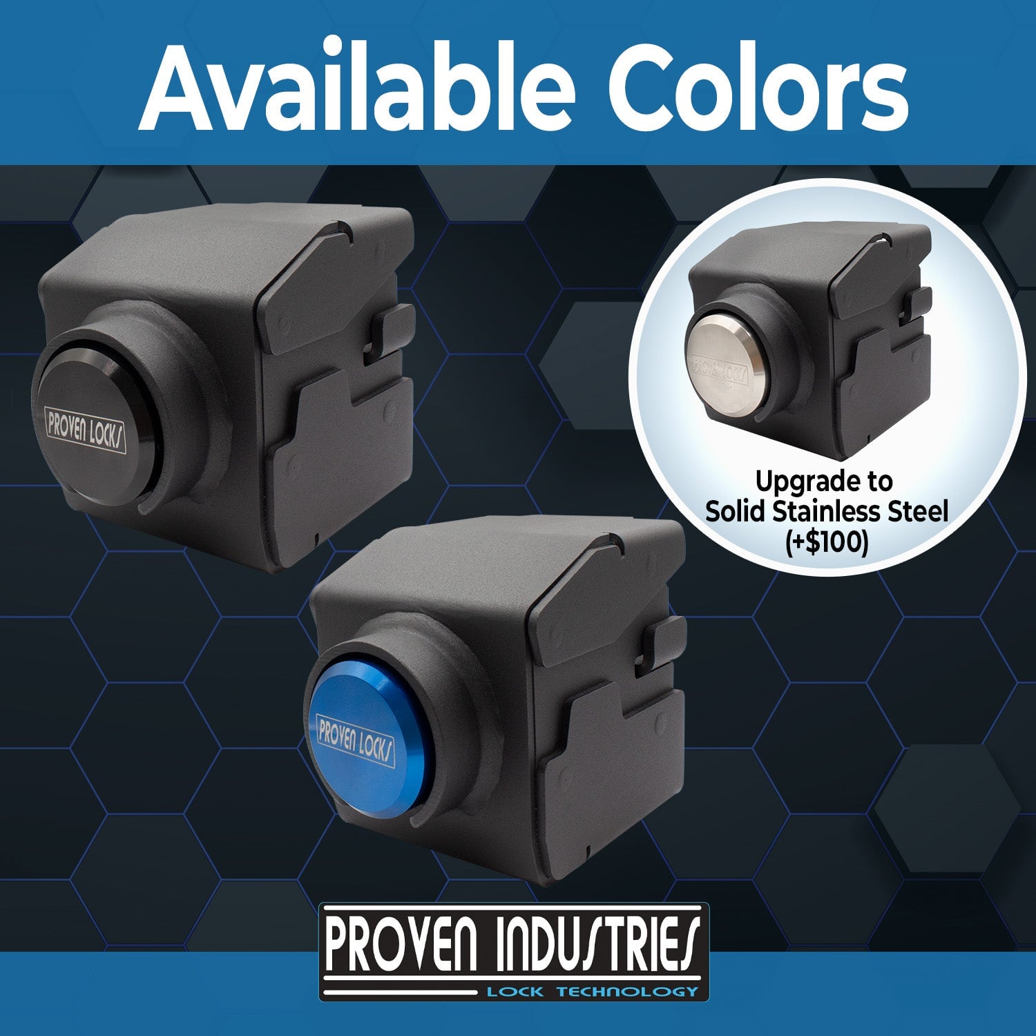 Model 2179-QP 2'' Trailer Coupler Locks Proven Locks 