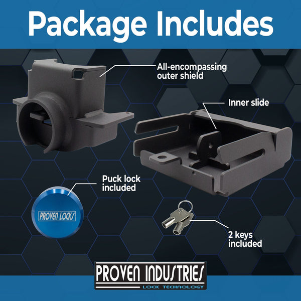 GBGN24 Bulldog Gooseneck Coupler Lock ( GN24 Style Only) Proven Industries 