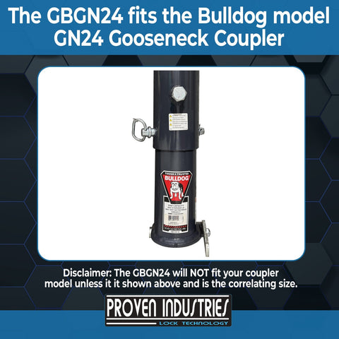 GBGN24 Bulldog Gooseneck Coupler Lock ( GN24 Style Only)
