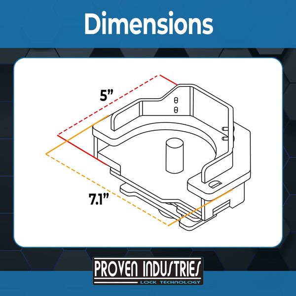 Model GGY-S1 for Gen-Y Brand Gooseneck Couplers Proven Industries 
