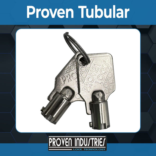 Extra Keys-Includes a set of 2 keys 2 5/16'' Trailer Coupler Locks Proven Industries Proven Tubular Keyed Alike -I Have a Proven product key code 