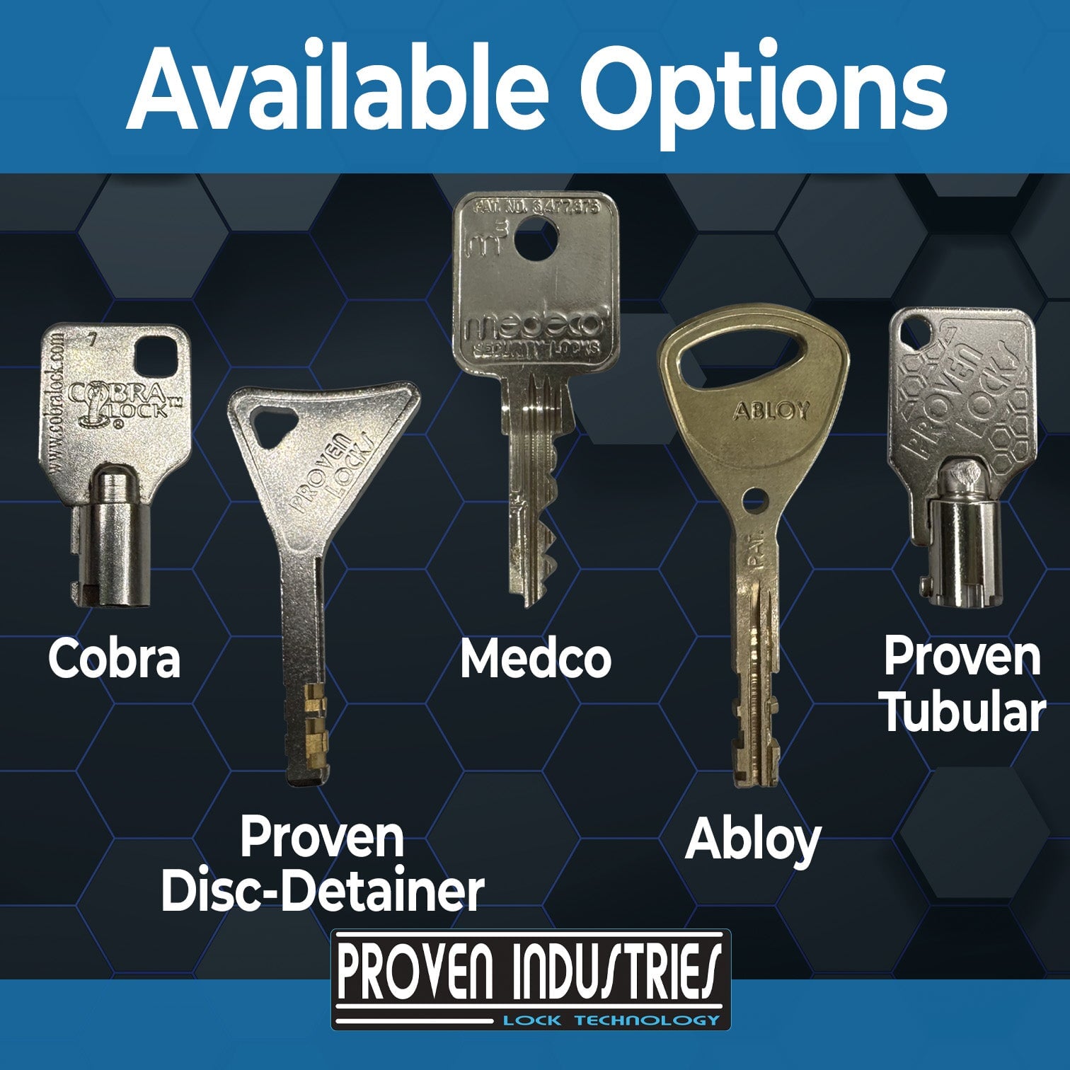 Extra Keys-Includes a set of 2 keys 2 5/16'' Trailer Coupler Locks Proven Industries 