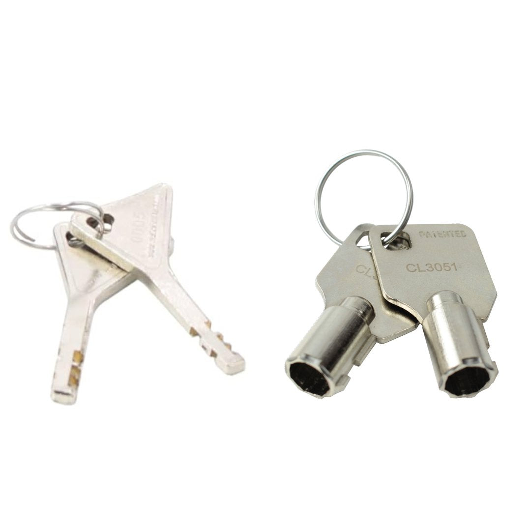 Extra Keys-Includes a set of 2 keys 2 5/16'' Trailer Coupler Locks Proven Industries 