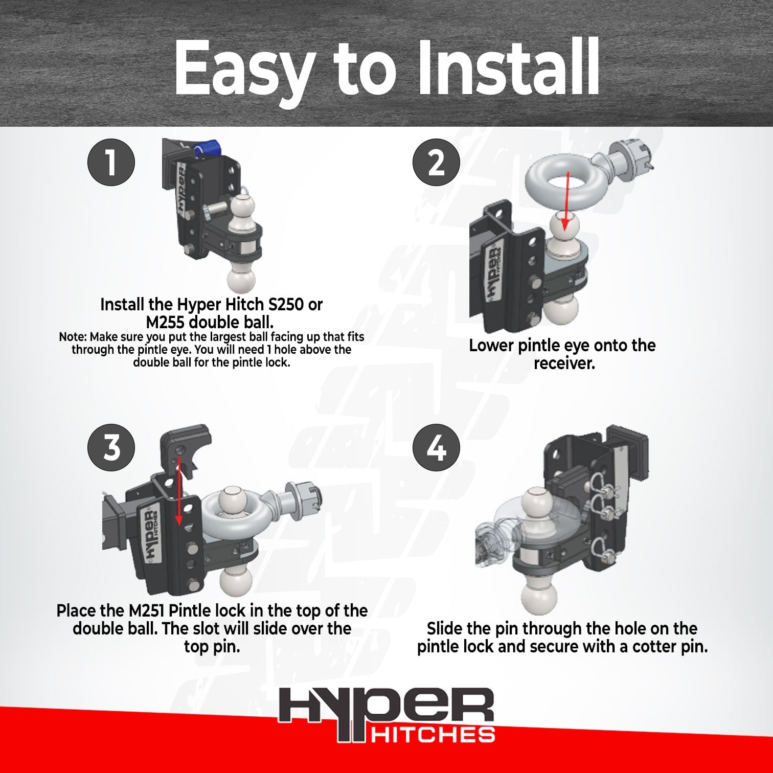 Pintle Attachment Hitches Proven Locks 