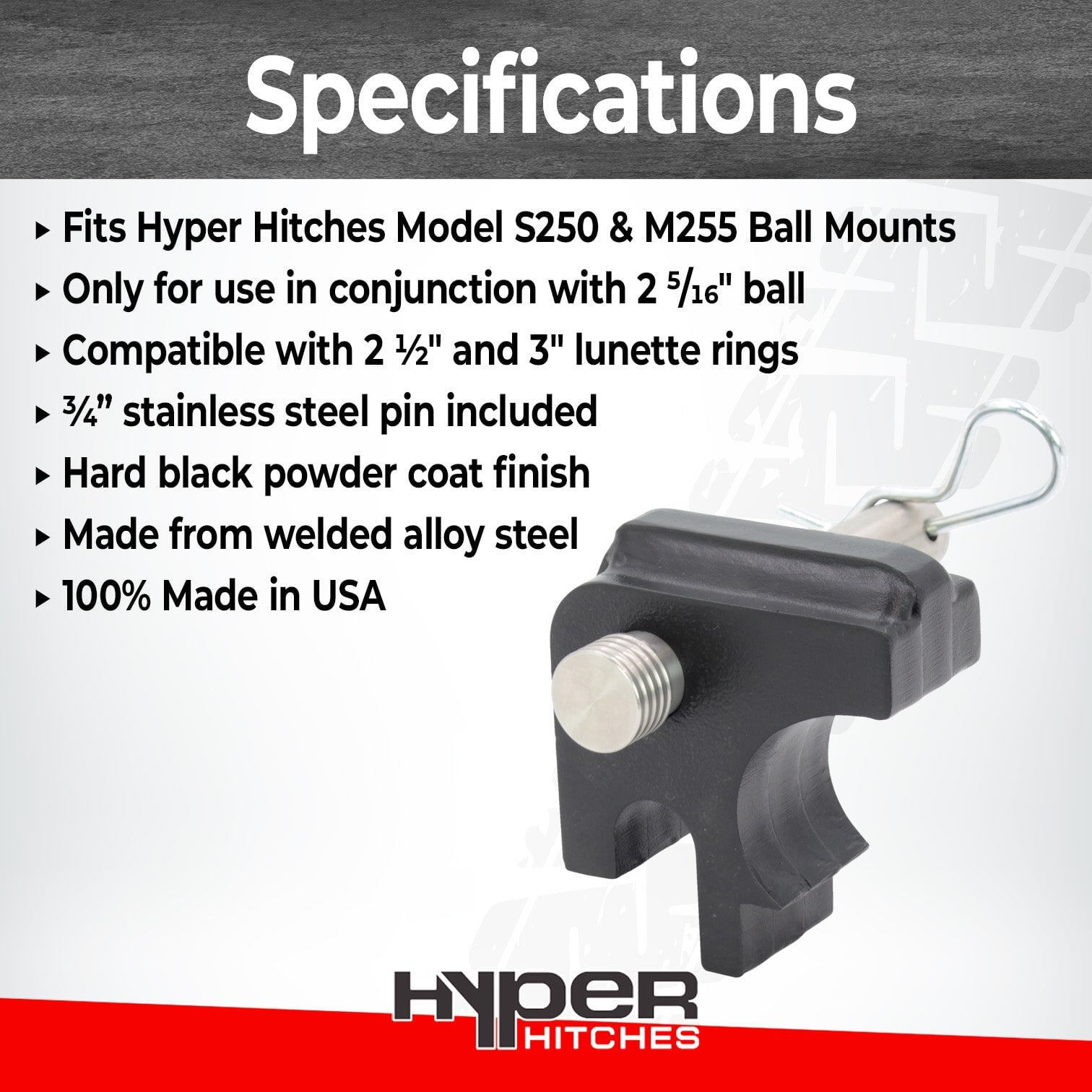 Pintle Attachment Hitches Proven Locks 