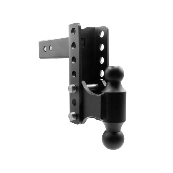 25,000 lbs Tow Rating, Hyper Hitches M255 Adjustable Drop Hitch Hitches Proven Locks 2" 5" 