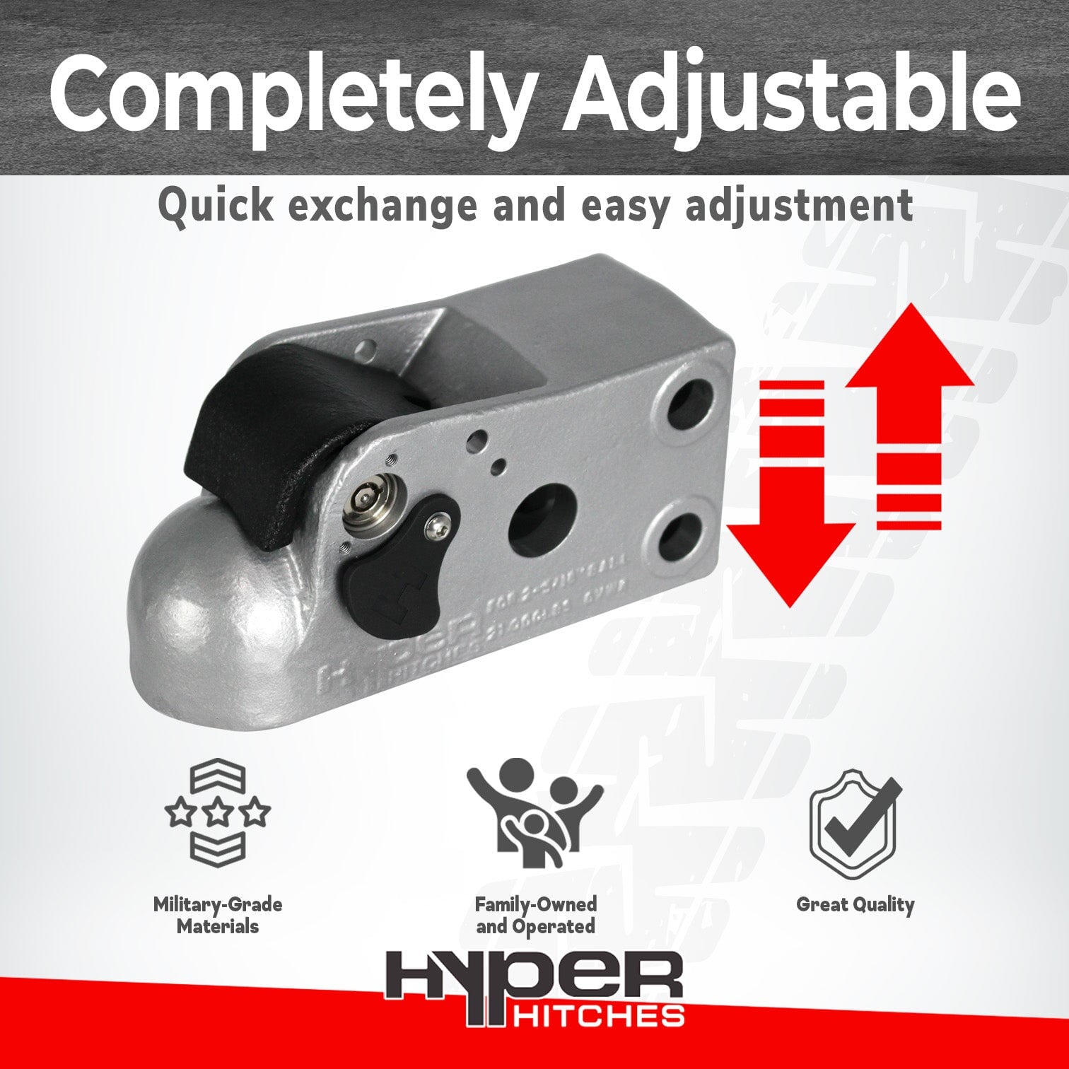 Coupler with Integrated Lock Hitches Proven Industries 