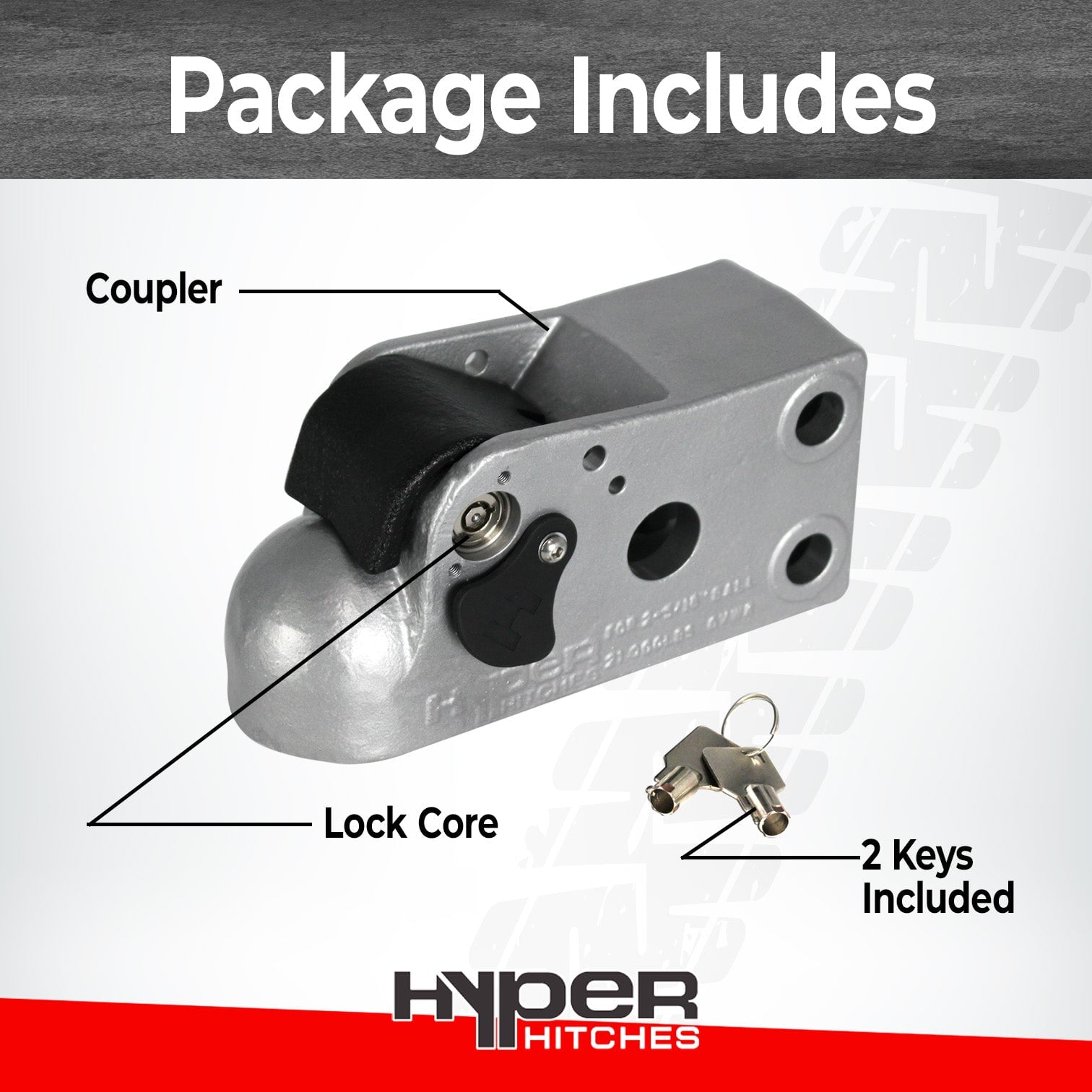 Coupler with Integrated Lock Hitches Proven Industries 