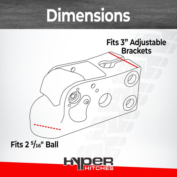 Coupler with Integrated Lock Hitches Proven Industries 