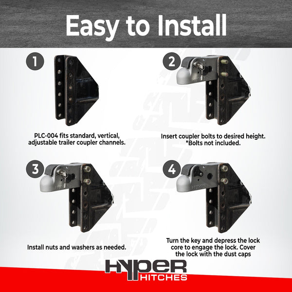 Coupler with Integrated Lock Hitches Proven Industries 