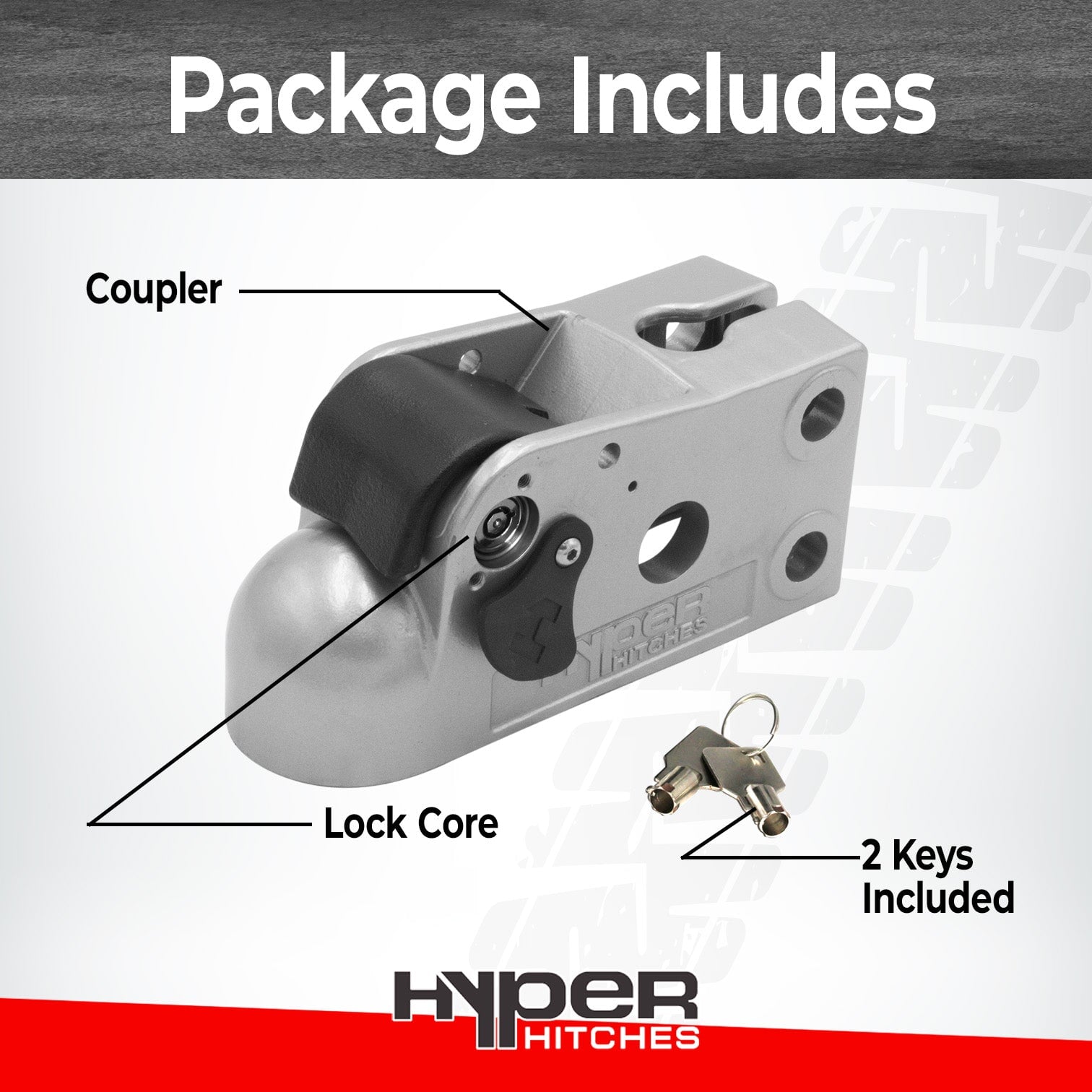 Coupler with Integrated Lock Hitches Proven Industries 