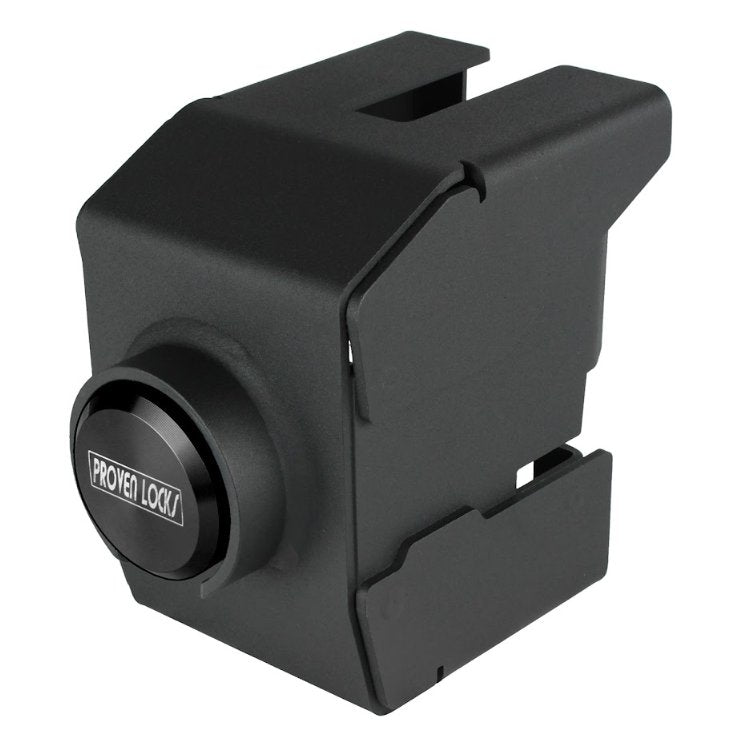 Model 2517-TT 2 5/16'' Trailer Coupler Locks Proven Locks Black (Billet 6061 Aluminum) Keyed Differently 