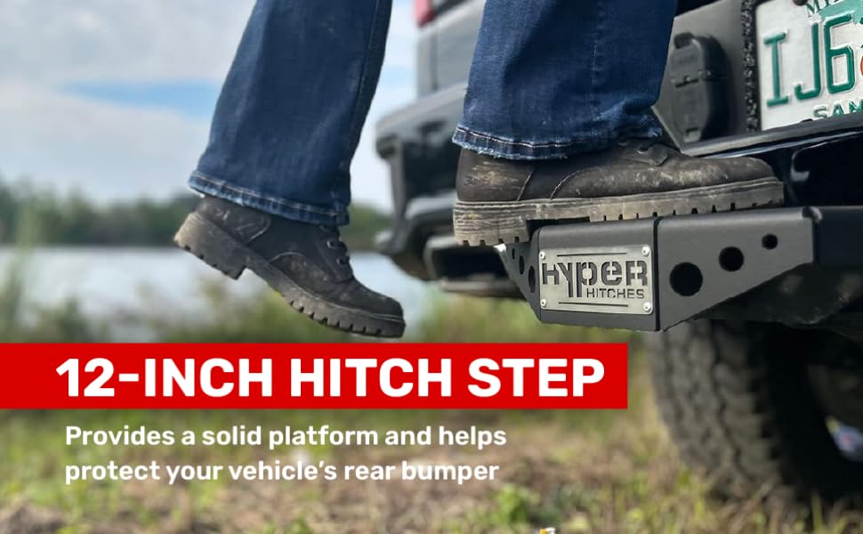 Hitch Step 12" Hitches Proven Locks 