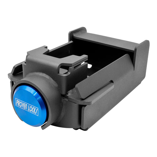 Model GK30 for Shocker Brand 30klbs Gooseneck Air Hitch Coupler (with Shift Lock) Proven Industries Blue (Billet 6061 Aluminum) Keyed Differently 