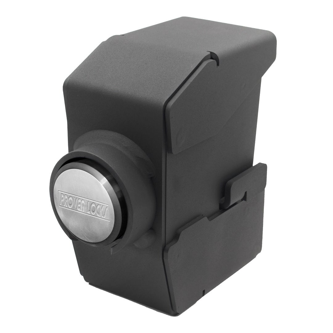 Model 2178-D1 2'' Trailer Coupler Locks Proven Locks Stainless (Solid 303 Stainless Steel) (+$100.00) Keyed Differently 