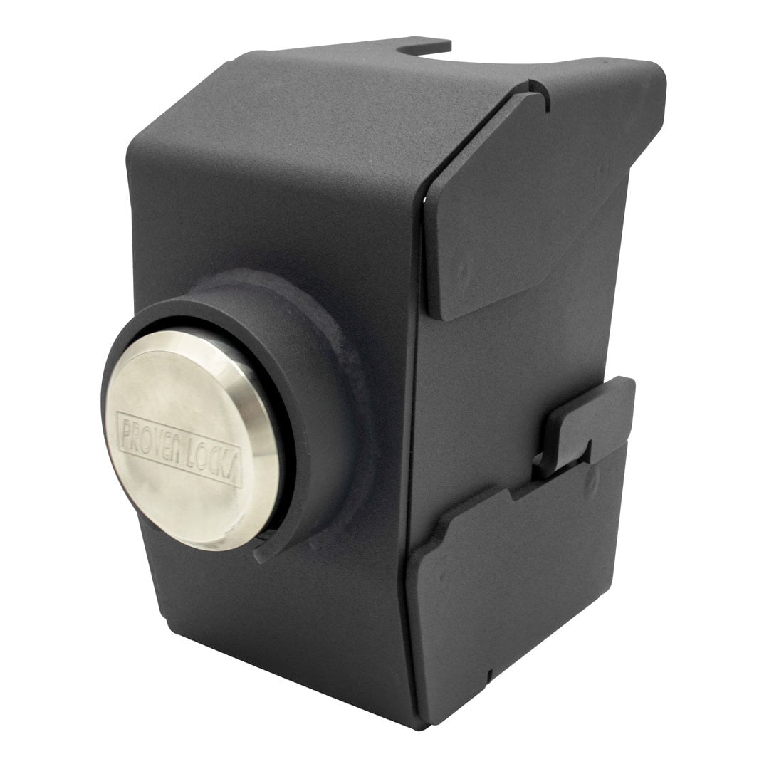 Model 2517-RT for 2-5/16"Ram Brand Coupler (with Twist Latch Handle) 2 5/16'' Trailer Coupler Locks Proven Locks Stainless (Solid 303 Stainless Steel) (+$100.00) Keyed Differently 