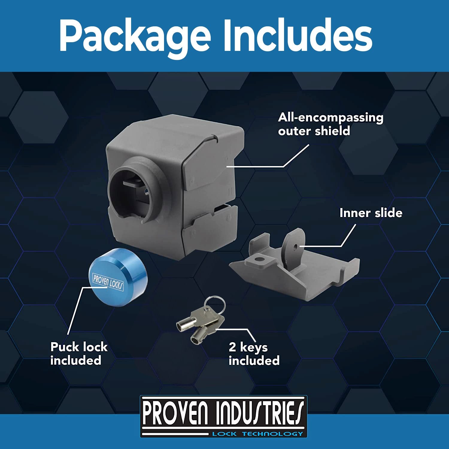 Model 2516-J (For 2 5/16" Jayco Travel Trailers) 2 5/16'' Trailer Coupler Locks Proven Locks 