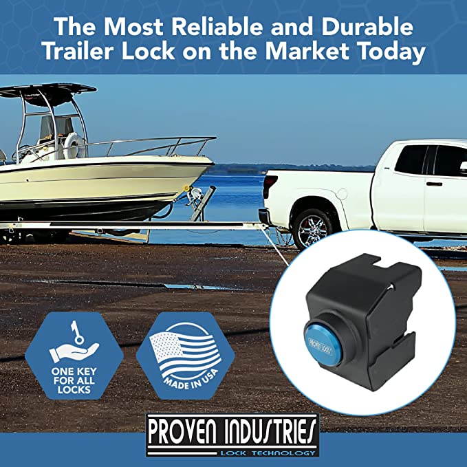 Model 2517-C 2 5/16'' Trailer Coupler Locks Proven Locks 