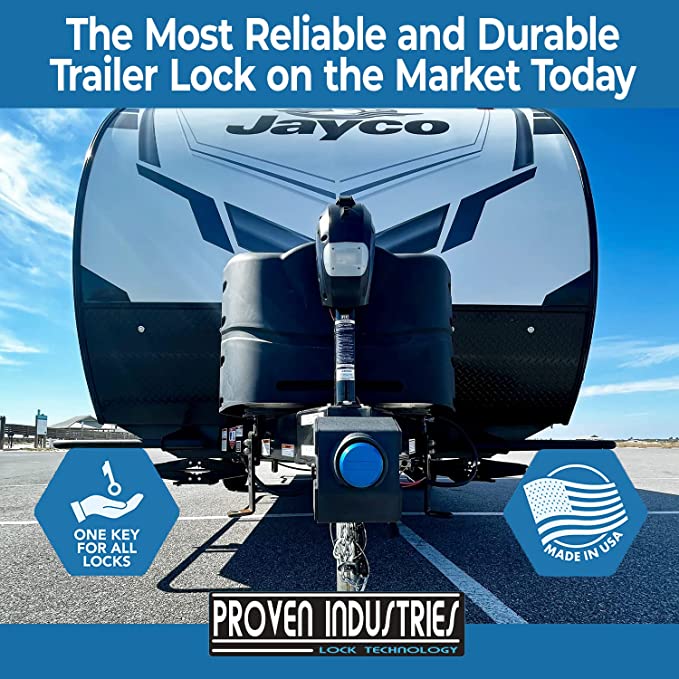 Model 2516-J (For 2 5/16" Jayco Travel Trailers) 2 5/16'' Trailer Coupler Locks Proven Locks 